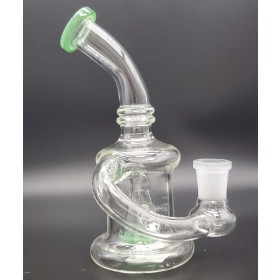 7" Oilrig Recycler with Green Accents