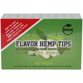 BOOM Flavored Hemp Tips (APPLE)