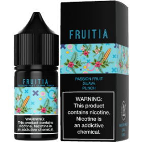 Passionfruit Guava Fruitia Nicotine Salt by Fresh Farms