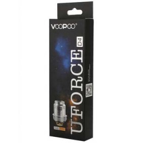 VooPoo UForce D4 Coil .13ohm 15.99 4 Pack